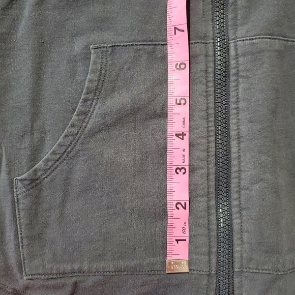 Victoria Sport Mesh Sleeveless Zip Up Hoodie - Picture 4 of 7